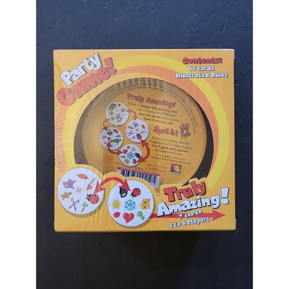 Spot It! Amazing Original Edition Family Party Card Game Matching Asmodee NEW - Picture 2 of 6